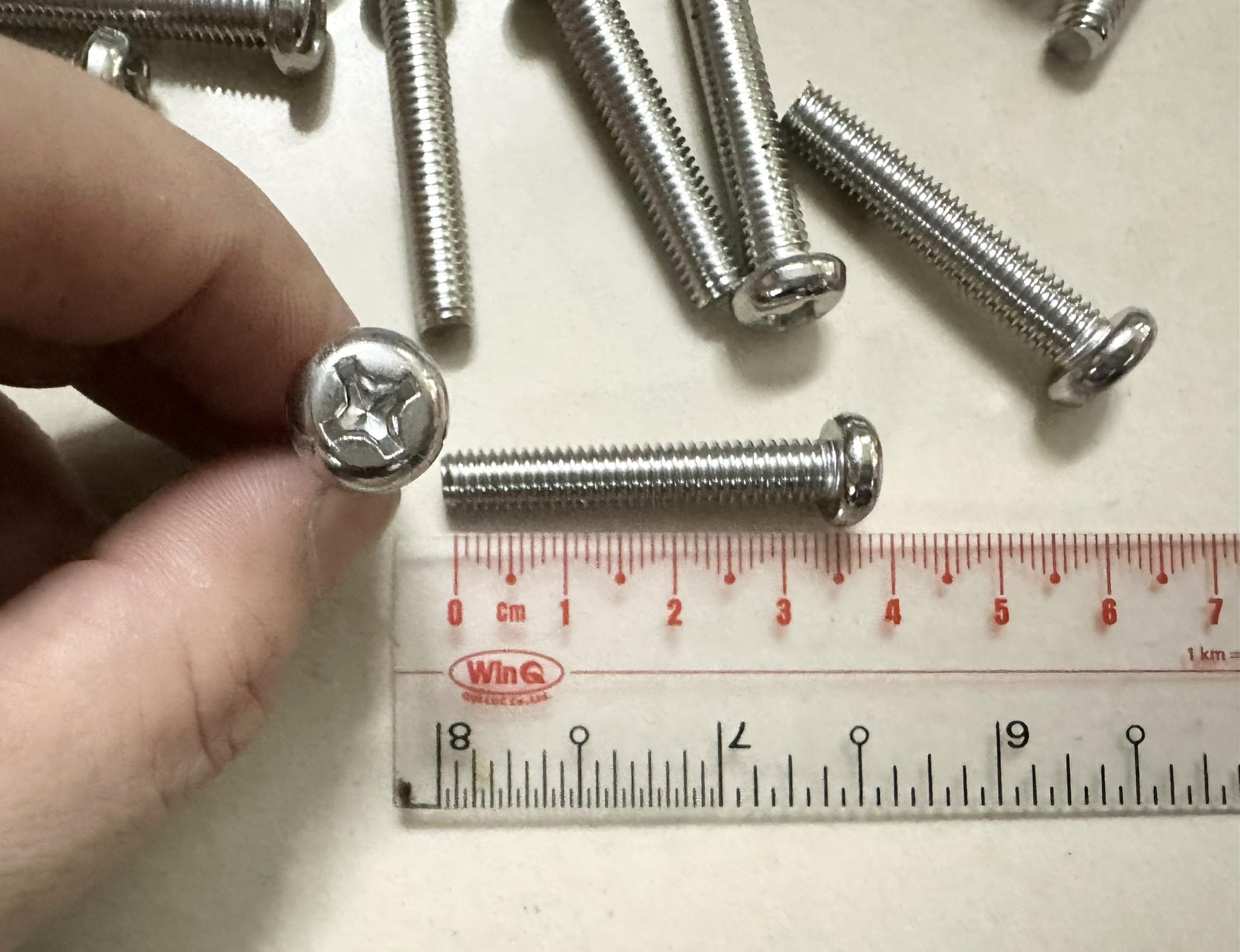Túi 100 gram vít inox 304 - tự chọn kích thước