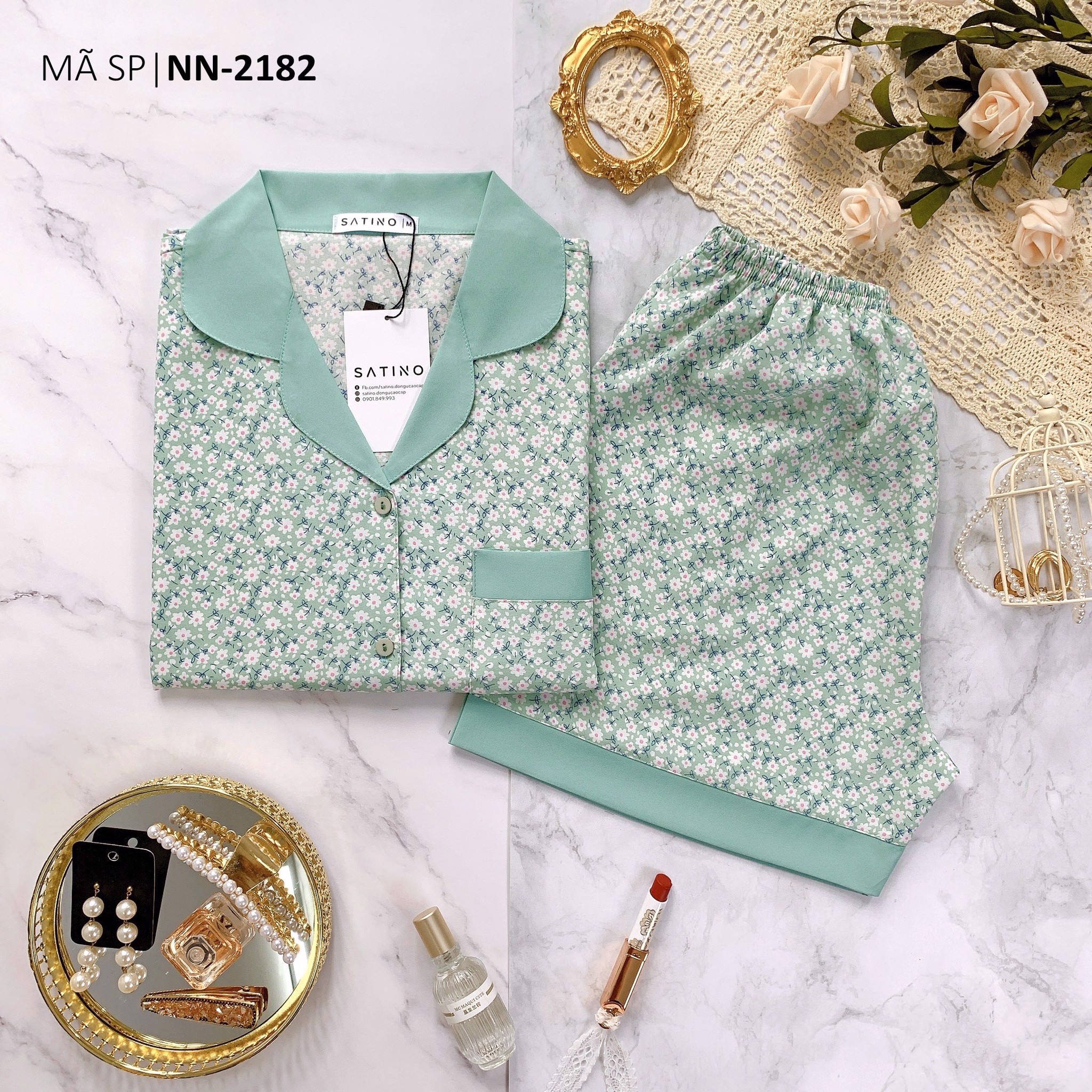 Pijama tnqn - lily mint 01