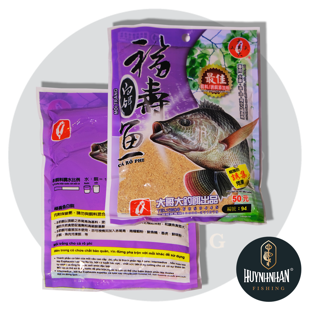Mồi câu cá - Mồi Đại Ca Đại - Rô Phi Tím