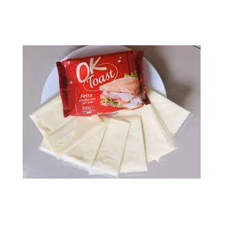 5 miếng phô mai cheddar trắng kẹp bánh mì Sanwich