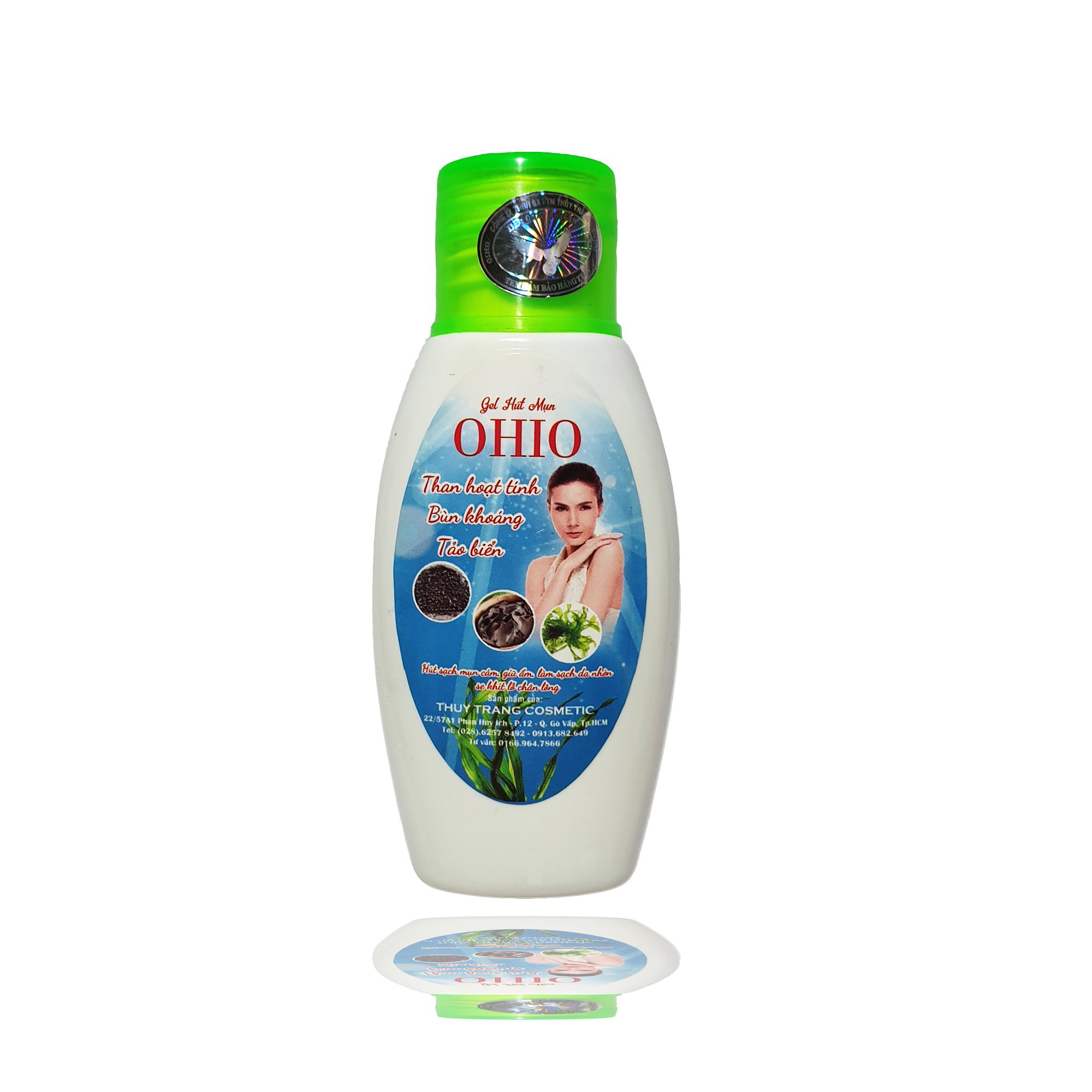 [HCM]Hũ Gel lột Hút Mụn Ohio – Gel Hút Mụn Than Hoạt Tính – Bùn Khoáng – Tảo Biển