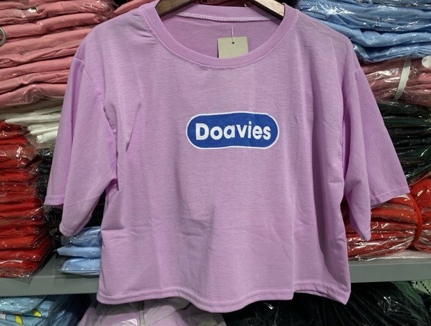 Mạnh Dũng Store 1 Áo croptop nữ màu tím bao xinh AU7