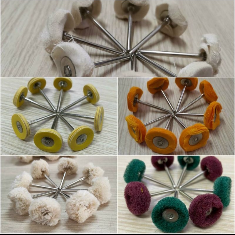 Bộ đầu mài đánh bóng mini cán 3li
