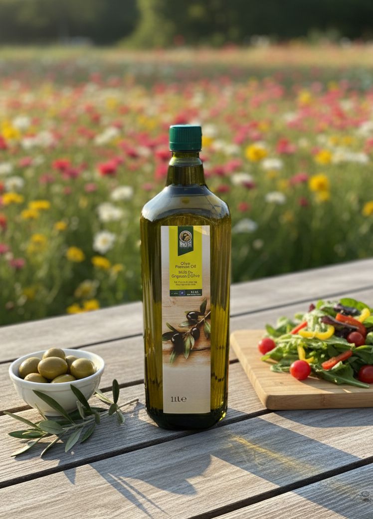 Minerva Organic Pomace Olive Oil 1L - Natural Cooking Essential from Greece