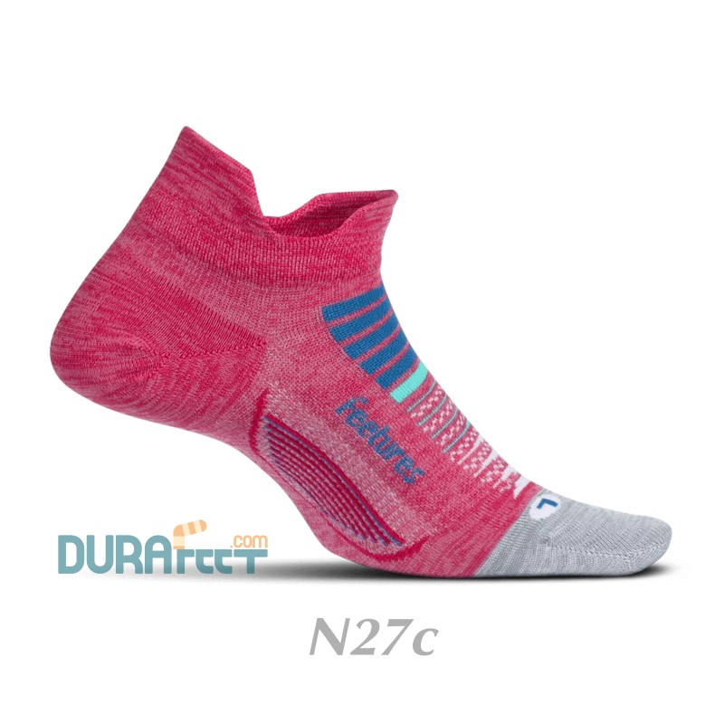 Tất siêu bền cổ ngắn Feetures mã N27c - Vớ thể thao cao cấp
