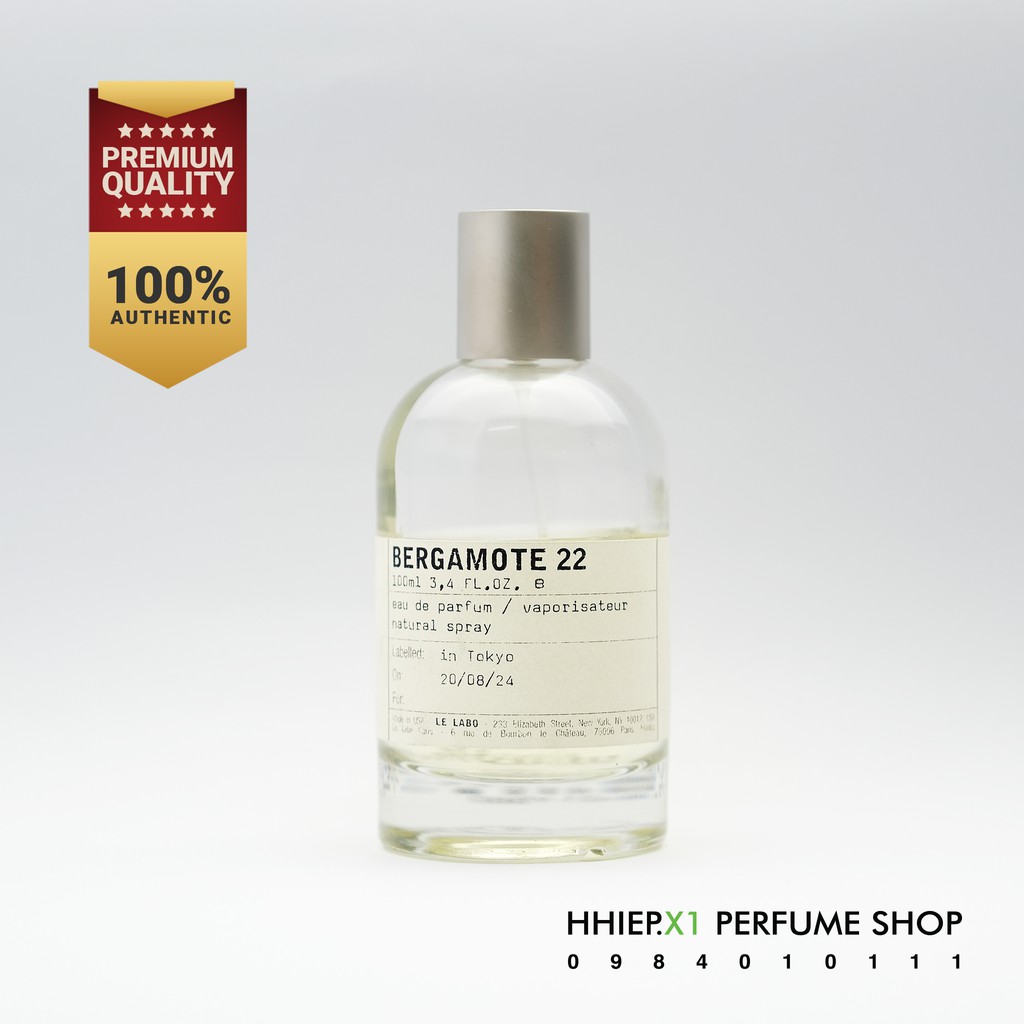 Hhiep.x1 - nước hoa chính hãng bergamote 22 - iris 39 - neroli 36 - fleur d'oranger 27 - vetiver 46 ❤ chuyên nước hoa