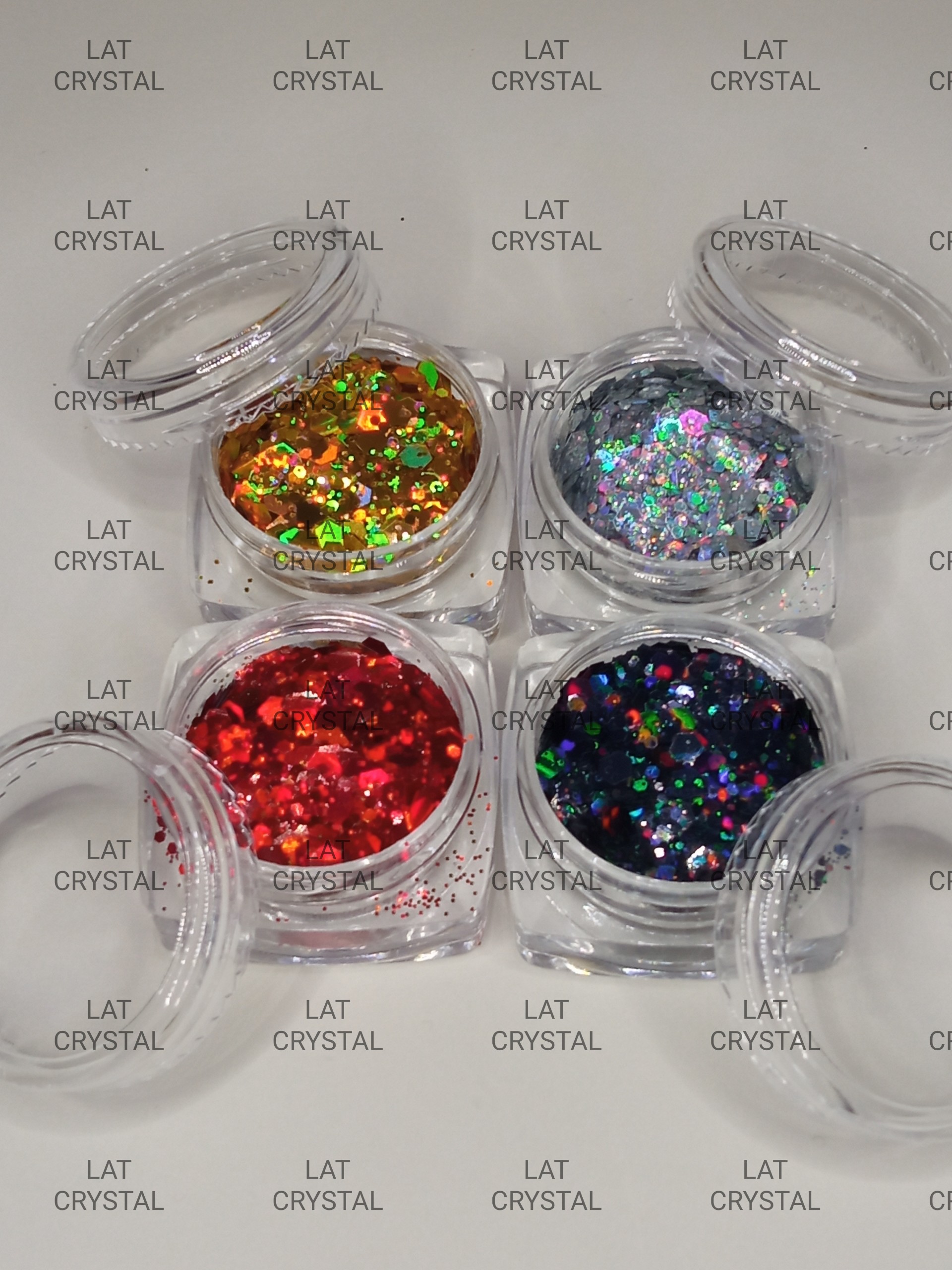 [HCM]Kim Tuyến Nhũ Vảy Cá Mix Size Kim Tuyến Trang Trí