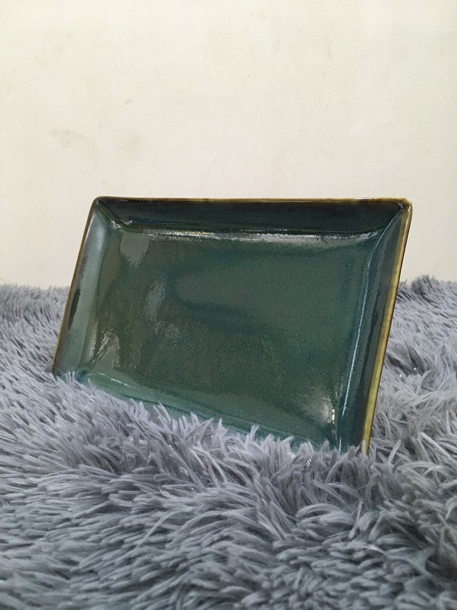 Dĩa chữ nhật 25x15 cm