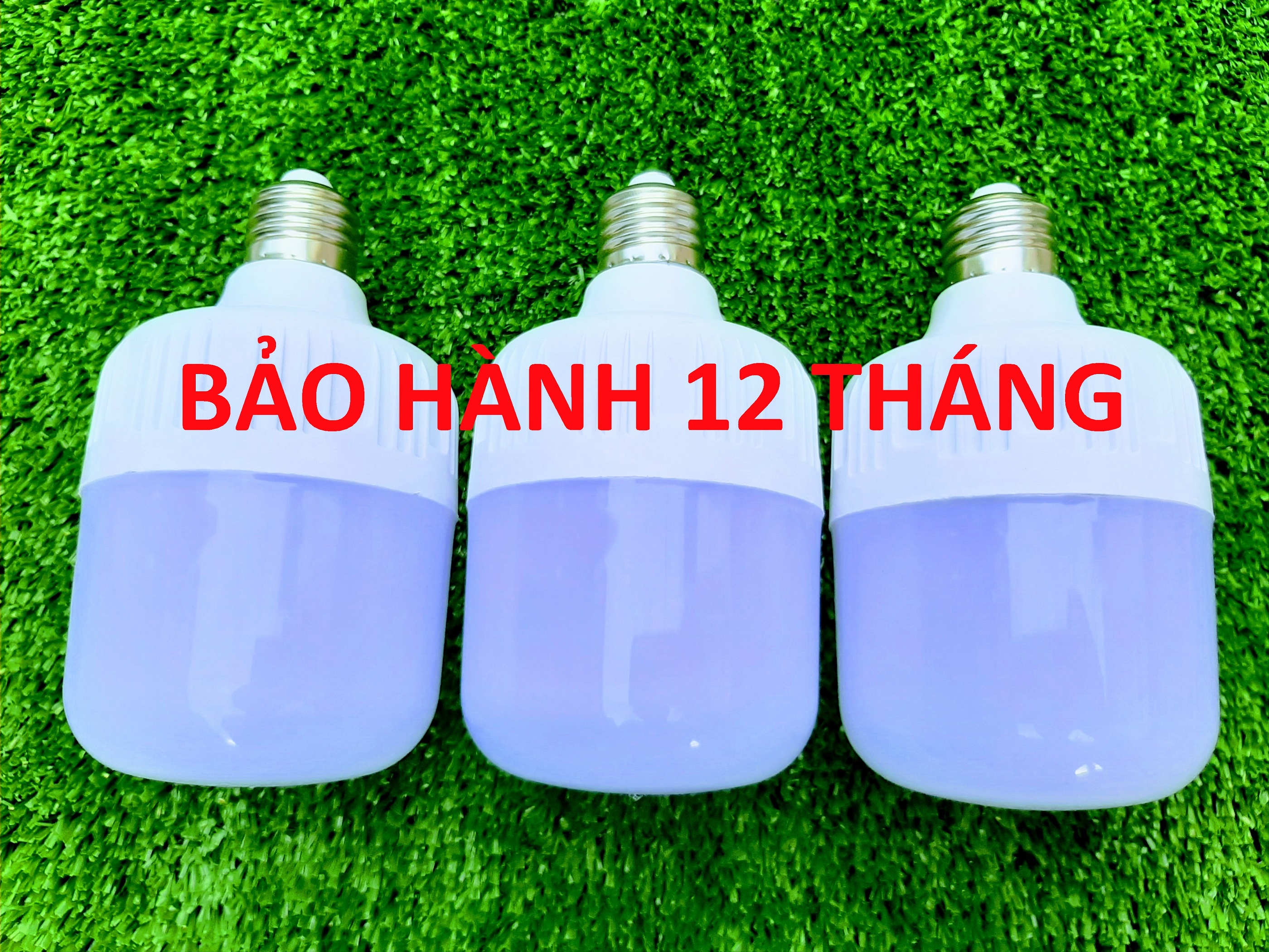 Combo 3 bóng đèn led búp trụ 20w ánh sáng trắng tiết kiệm điện.