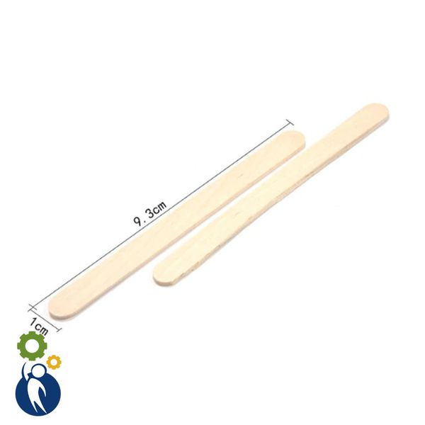 Que gỗ dẹp 9,3cm gói 100g