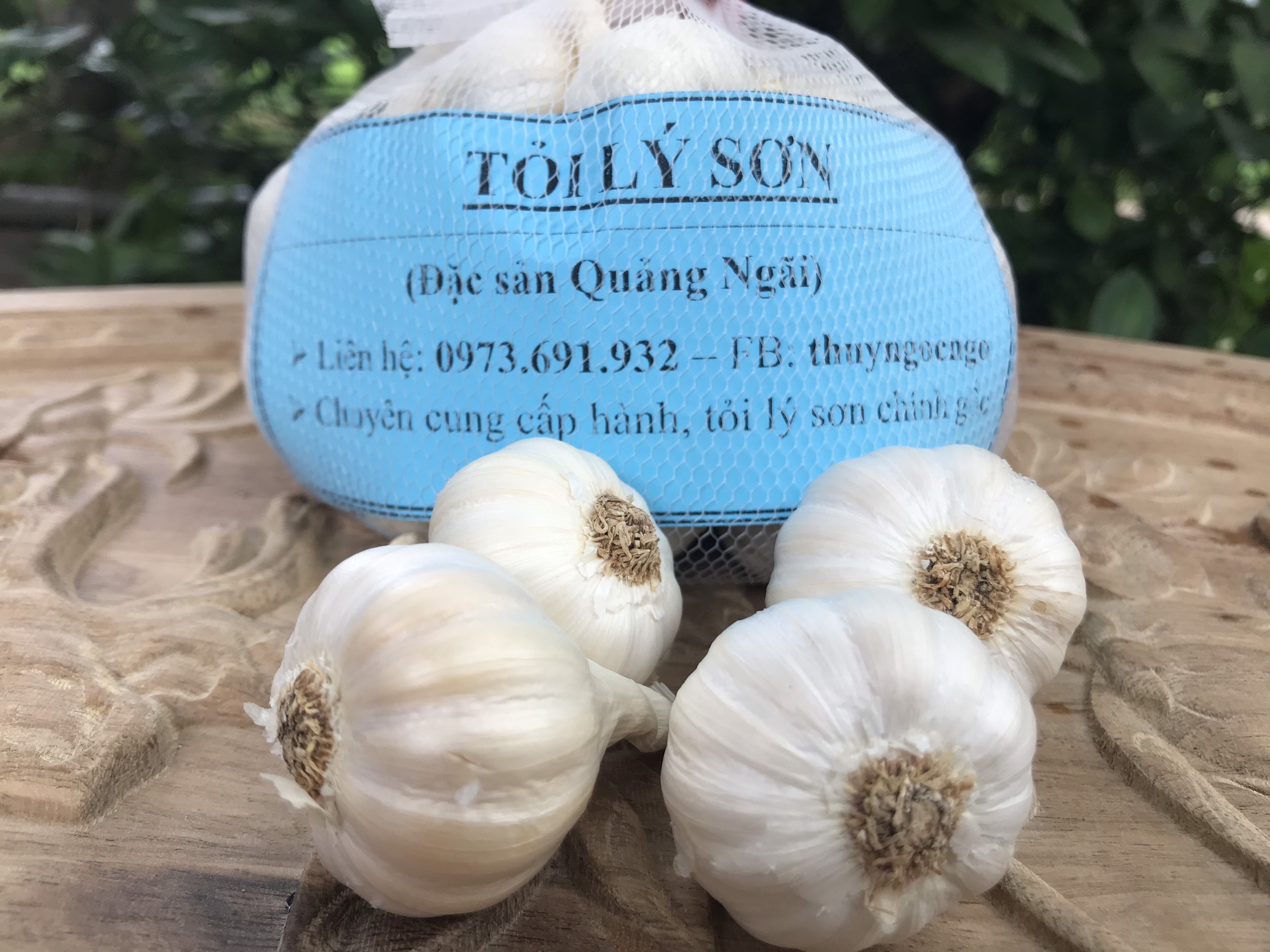 Tỏi lý sơn chính gốc quảng ngãi 500gr - loại 1