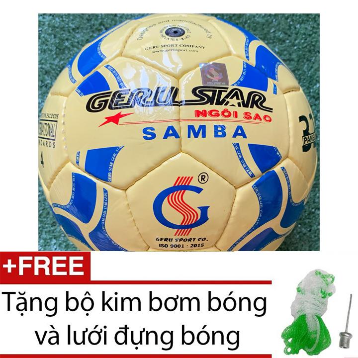Quả bóng đá Geru Sport Samba -Tặng kim bơm và lưới đựng bóng