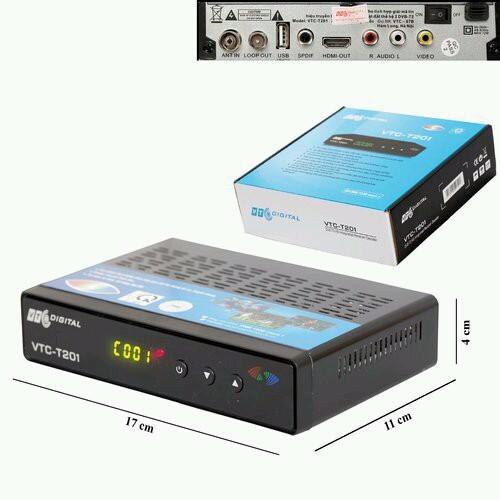 Đầu thu truyền hình kỹ thuật số mặt đất dvb t2 - vtc t201