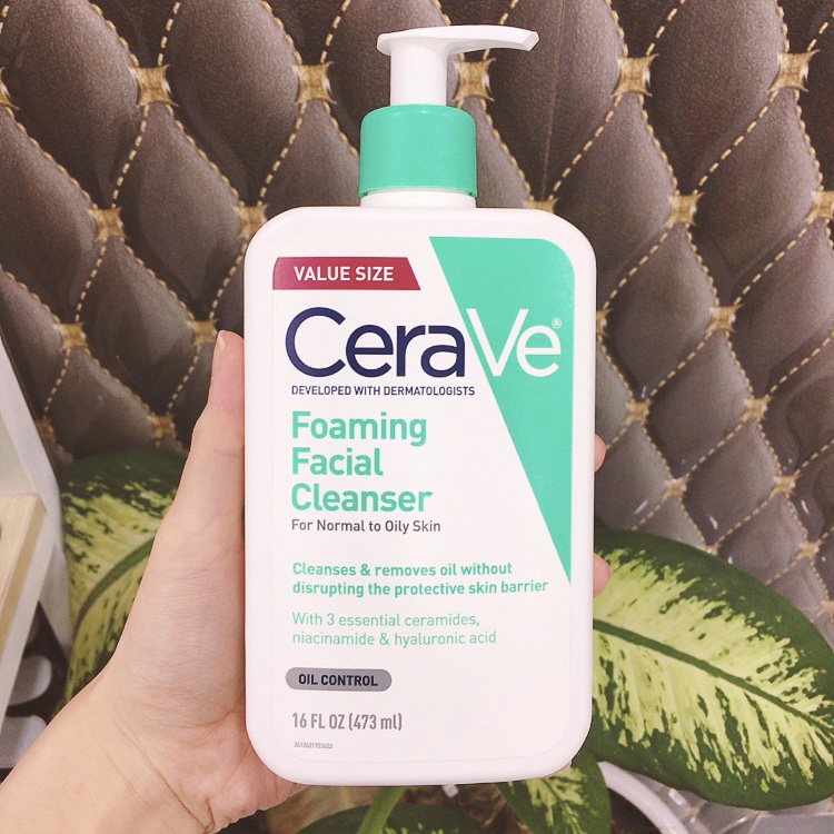 Sữa rửa mặt cho da dầu Cerave Foaming Facial Cleanser