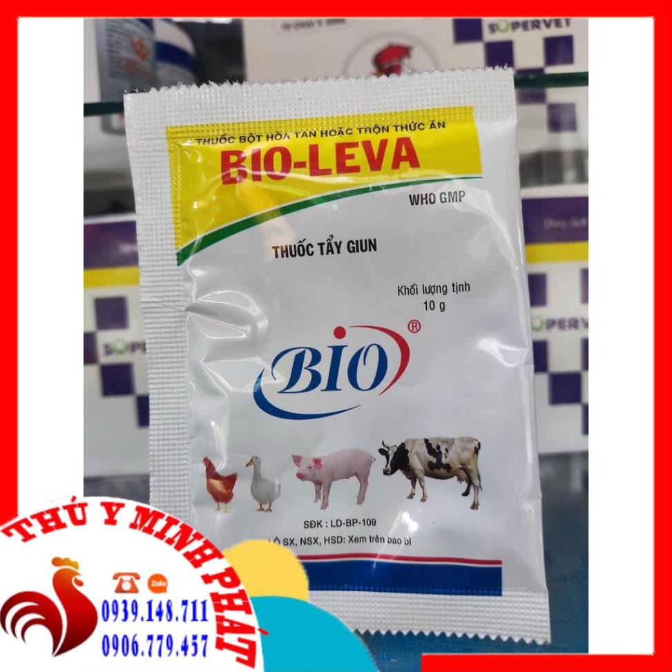 Bio leva tẩy giun, xỗ lãi