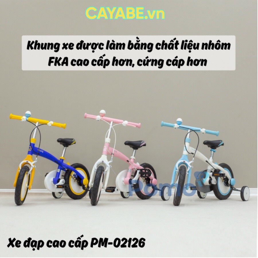 Xe đạp trẻ em IQOO cao cấp PM-02126 cho bé từ 2 đến 7 tuổi
