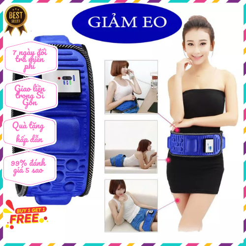 Đai massage giảm mỡ bụng x5 đai massage x5 giảm mỡ bụng, mát sa bụng, đai masage giảm mỡ toàn thân - bh 1-1