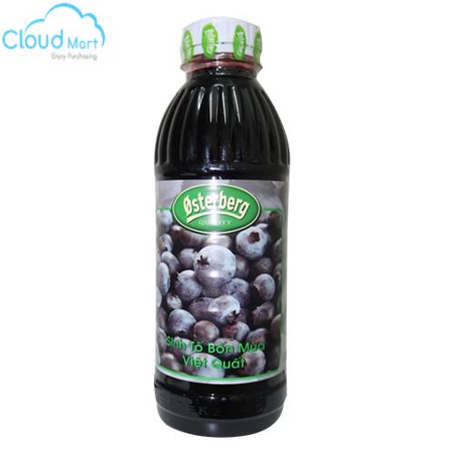 SINH TỐ OSTERBERG VIỆT QUẤT 1L- Nguyên Vật Liệu Pha Chế - Cloud Mart