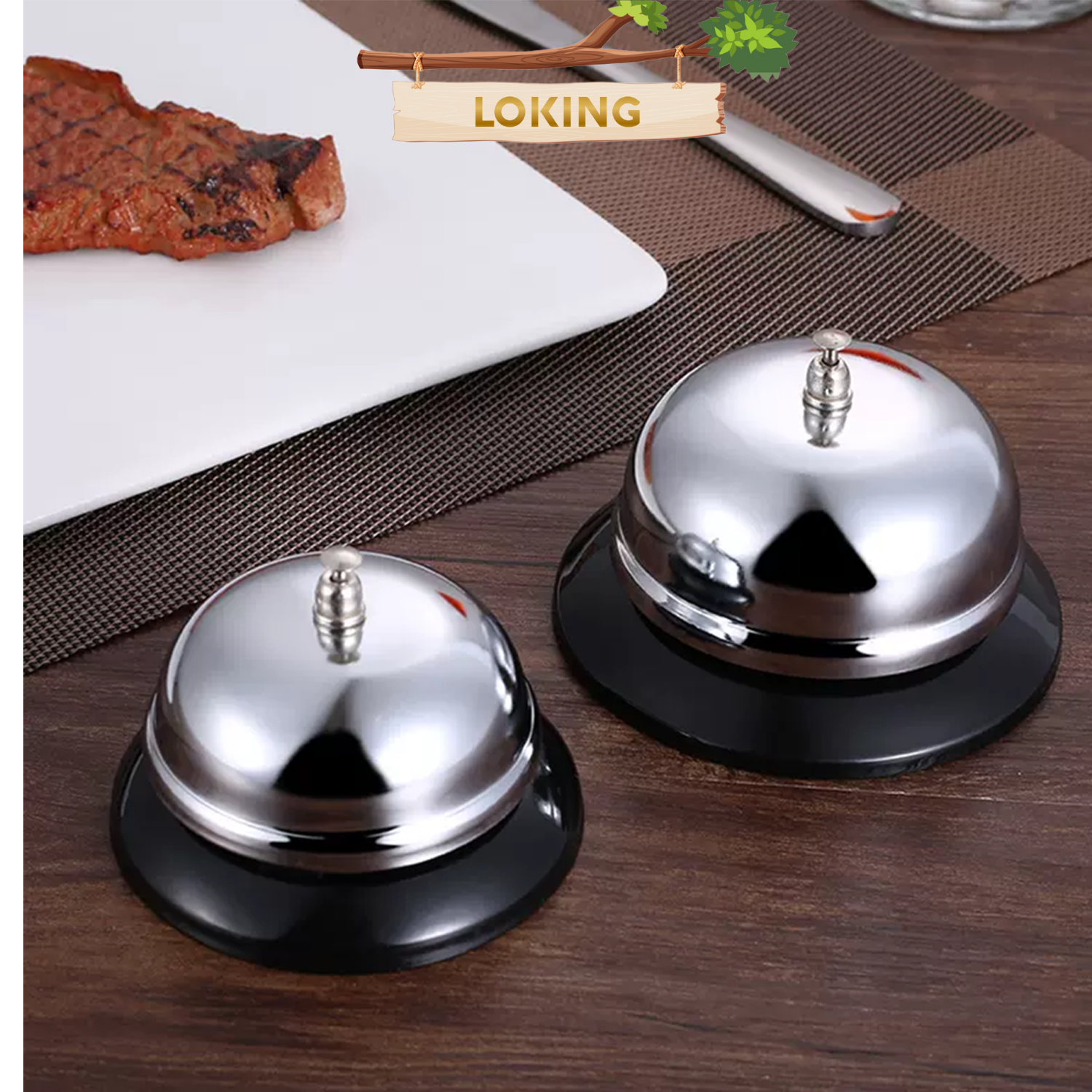 Chuông để bàn gọi nhân viên phục vụ - LOKING