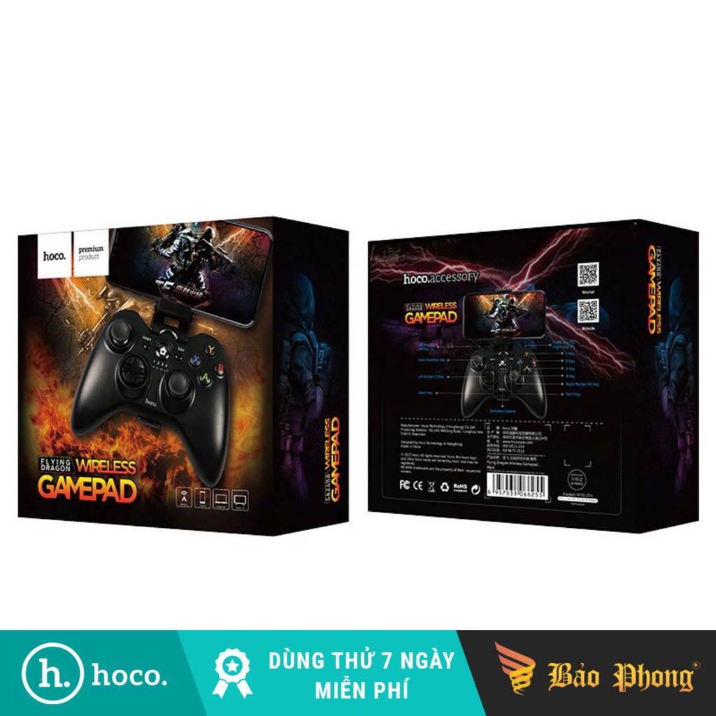 Tay cầm chơi game điện thoại hoco fly dragon & joyroom zs149