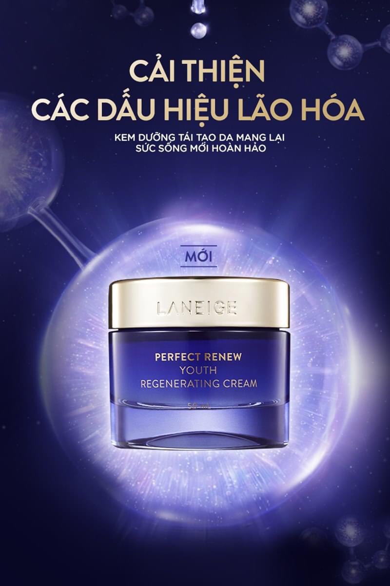 Kem Laneige Perfect Renew Youth chống lão hoá mới 8ml