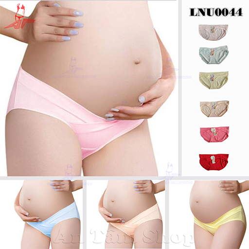 10 quần lót bầu - cạp chéo - cotton - lnu0044