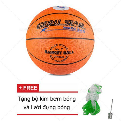 Bóng Rổ Prostar Số 7 – Màu cam