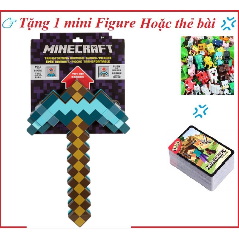 Cup biến hình kim cương minecraft chính hãng