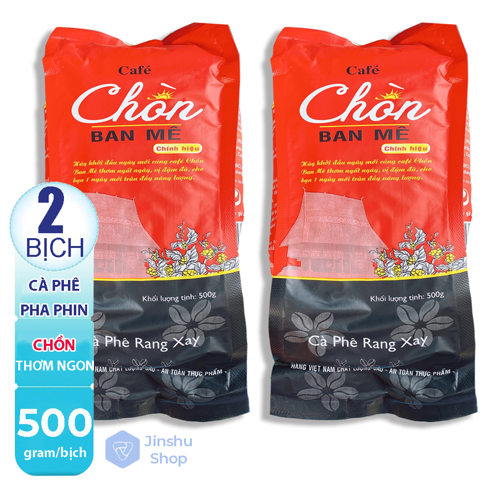 [ ĐỪNG BỎ LỠ CÀ PHÊ ] Combo 2 Bịch/1 Bịch -lựa chọn-(mỗi bịch 500gr) Cà phê rang xay pha phin Chồn Ban Mê (Date mới: 12 tháng)-[ 12.12 Hot Deals ]
