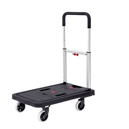 Xe đẩy hàng 4 bánh gấp gọn