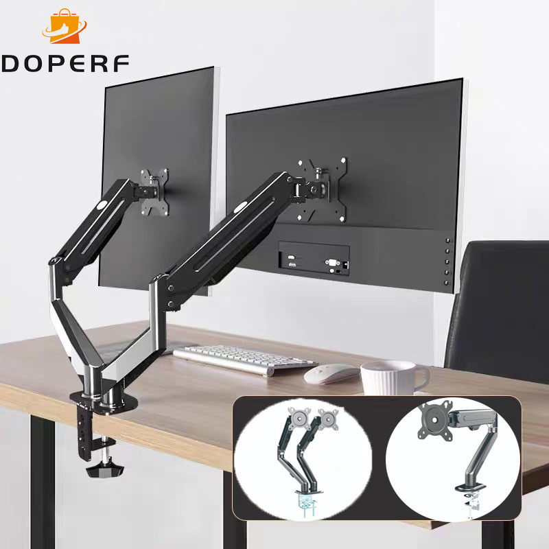 Giá treo màn hình máy tính #Tay đỡ màn hình máy tính Giá treo / giá đỡ màn hình máy tính 17inch - 27inch - Xoay 360 độ Giá treo giá đỡ cho 2 màn hình