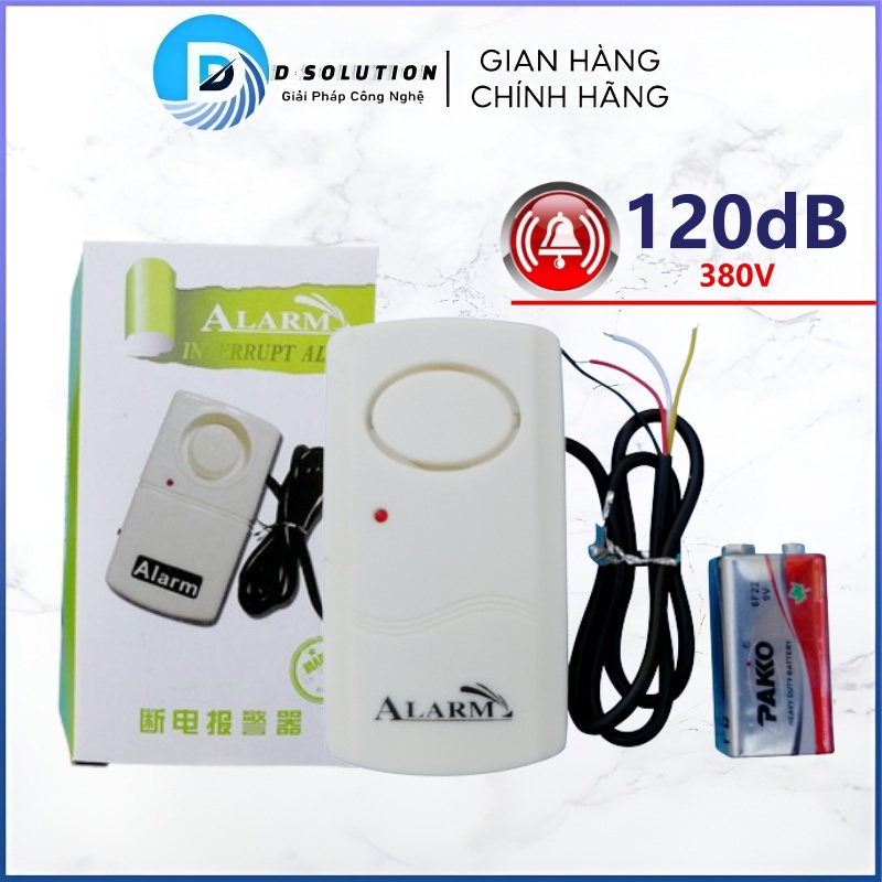 Chuông báo mất điện 3 pha 380v – còi báo cúp điện mất pha