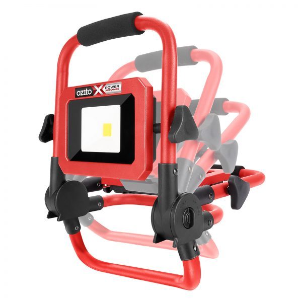 Thân đèn led pha đế bàn dùng pin 18v ozito pxwls-2000 mới 100% nhập khẩu úc