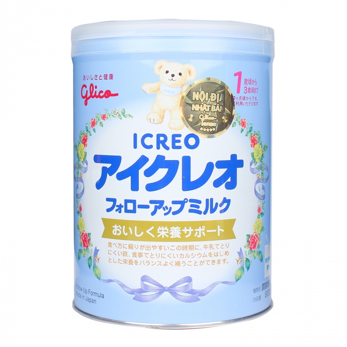Sữa Glico Icreo số 1 820g nội địa Nhật