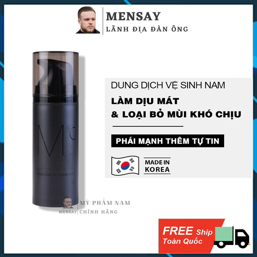 Dung dịch vệ sinh nam MdoC Pride Care & Strong Wash 100ml Hàn Quốc
