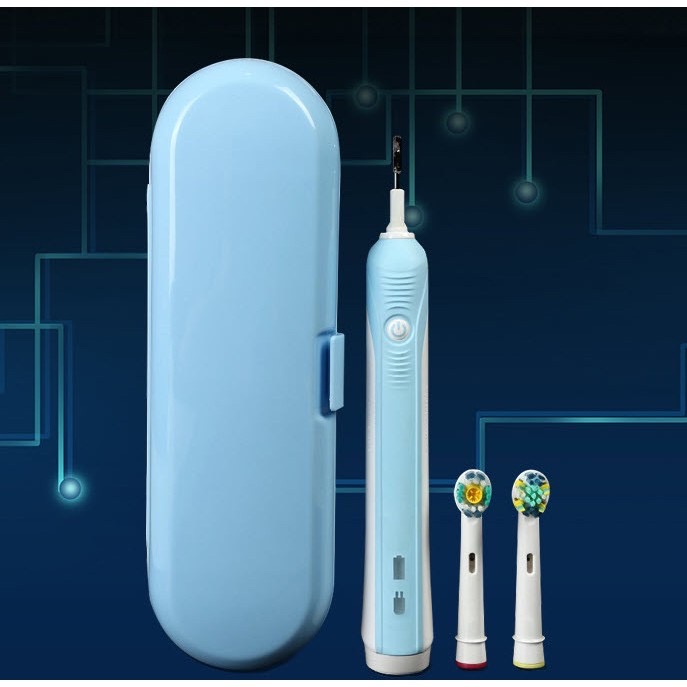 Hộp Đựng Bàn Chải Đánh Răng Điện Tự Động ( Oral-B, Phillip, Broorui, Bàn chải Điện 5 Chế Độ)