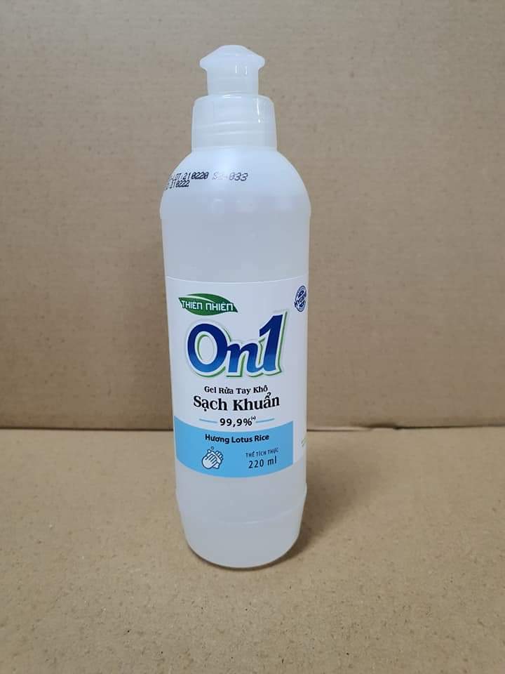 Gel rửa tay khô On1 chai 220ml
