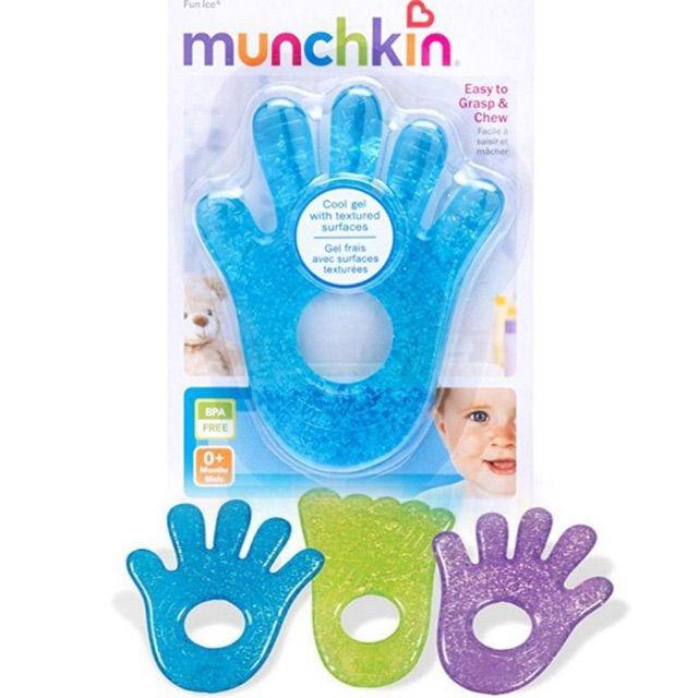 Gặm nướu gel hình bàn chân/bàn tay munchkin chính hãng