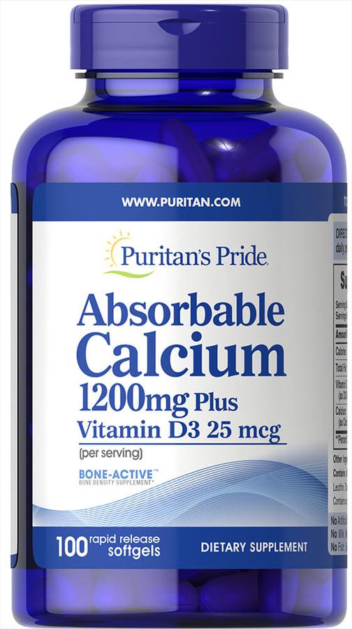Viên Uống Bổ Khớp Puritan’s Pride Absorbable Calcium