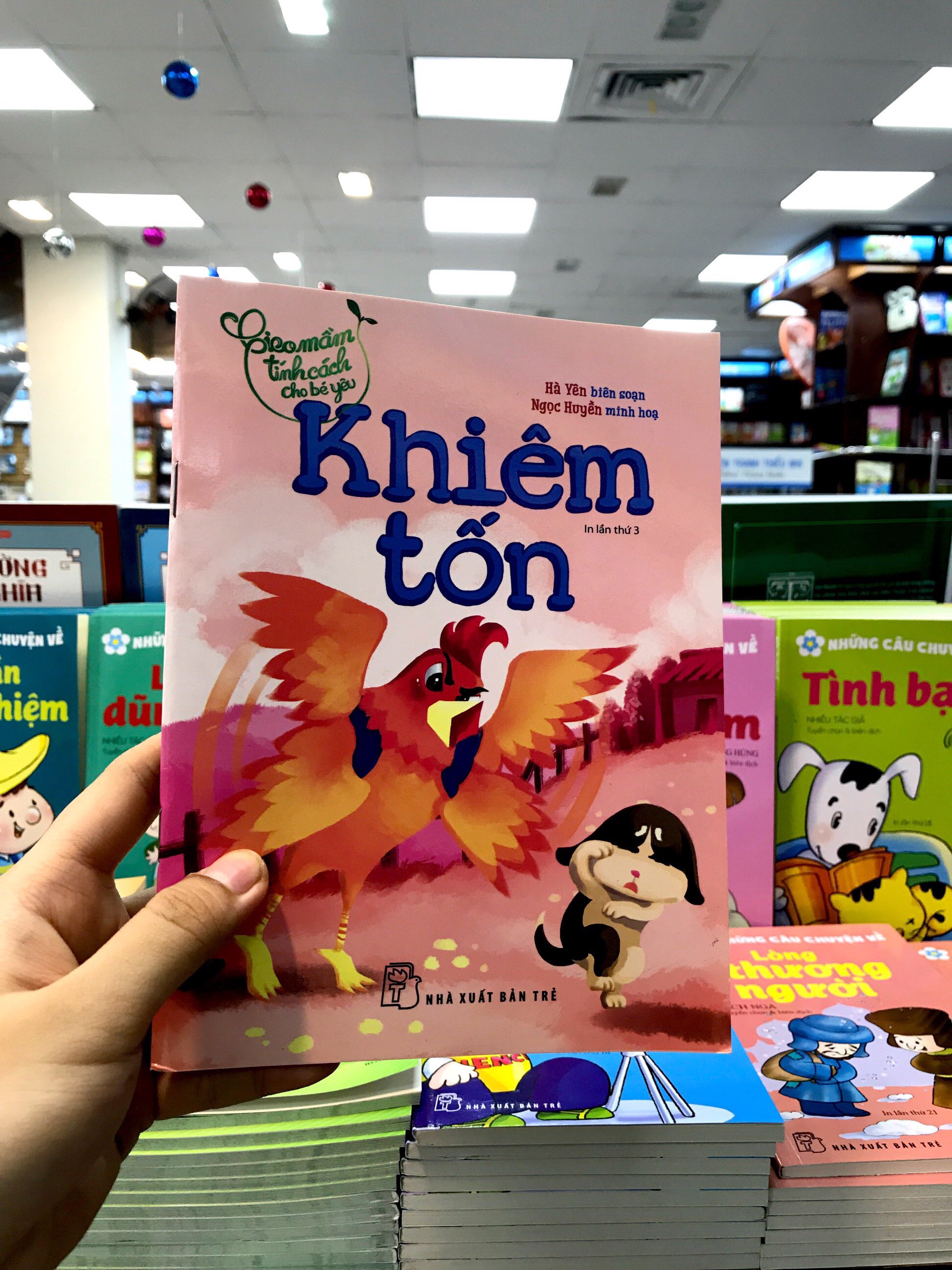 Fahasa - giao mầm tính cách cho bé yêu - khiêm tốn