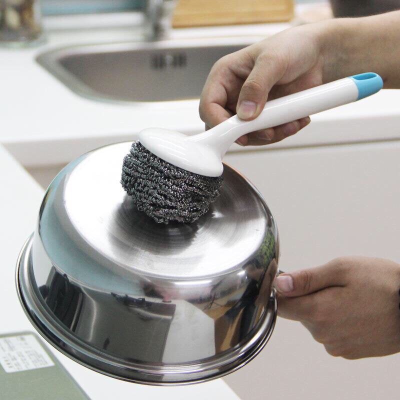 Búi Cọ Nồi Sắt Có Tay Cầm