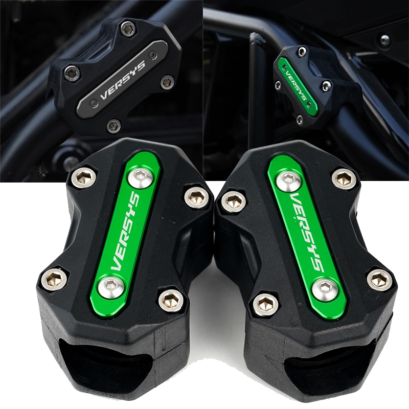 № For Kawasaki Versys 650 1000 X300 Versys650 Versys1000 Motorcycle Engine Protection Guard Bumper Decorative Block Crash Bar