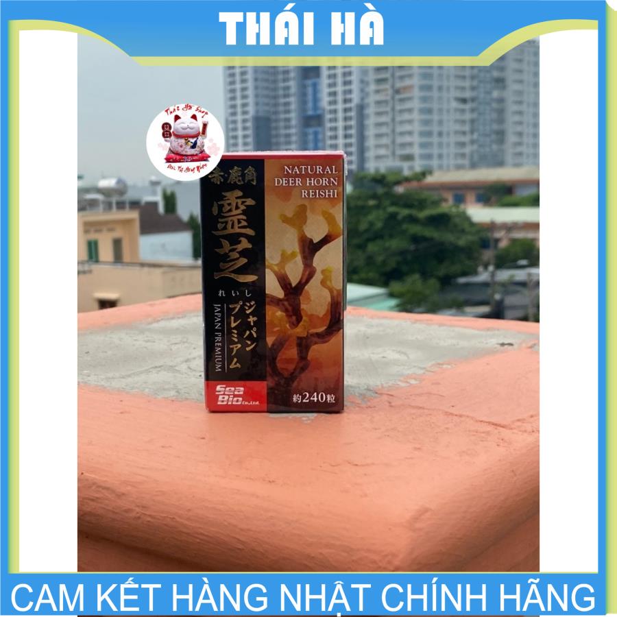 [HCM]Nấm Linh Chi Đỏ Sừng Hươu kết hợp với Đông Trùng Hạ Thảo Bồi Bổ Sức Khoẻ Phòng chống ung thư Loại 240 viên