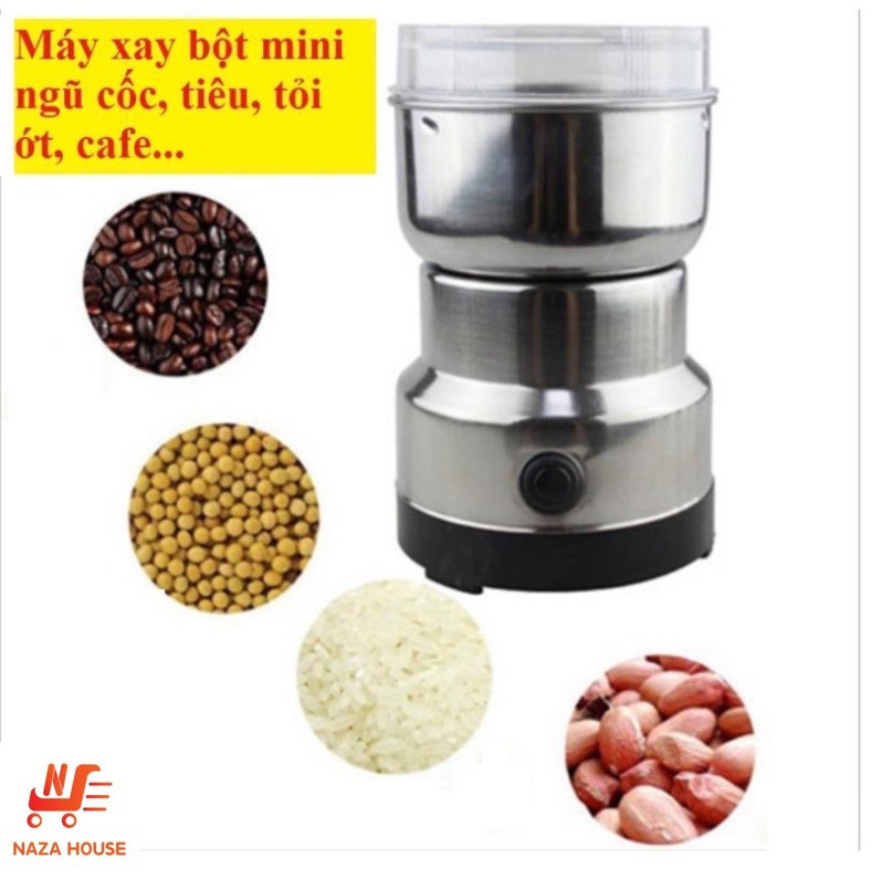 Máy xay bột mini ngũ cốc, tiêu, tỏi ớt, cafe...( chất lượng tốt, giá siêu rẻ)