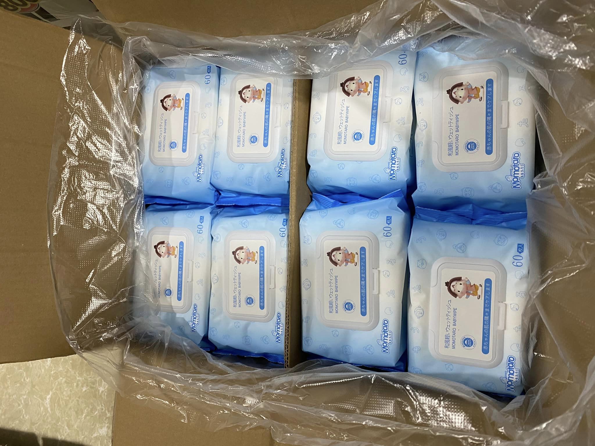 Khăn ướt Momotaro 60 tờ/ bịch