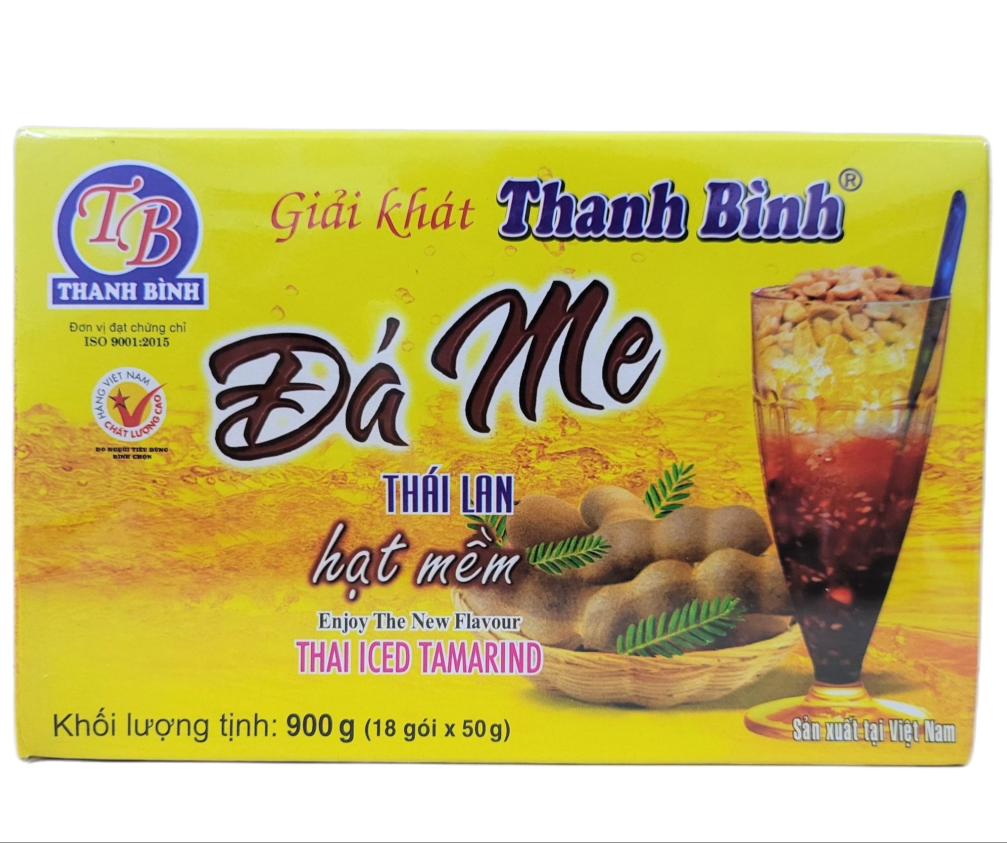 Đá me hạt mềm thanh bình thai iced tamarind