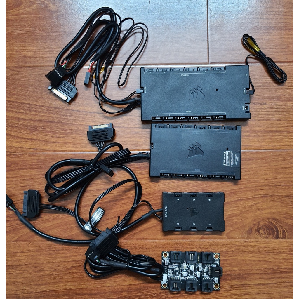 Corsair commander pro, node pro, node core và hub