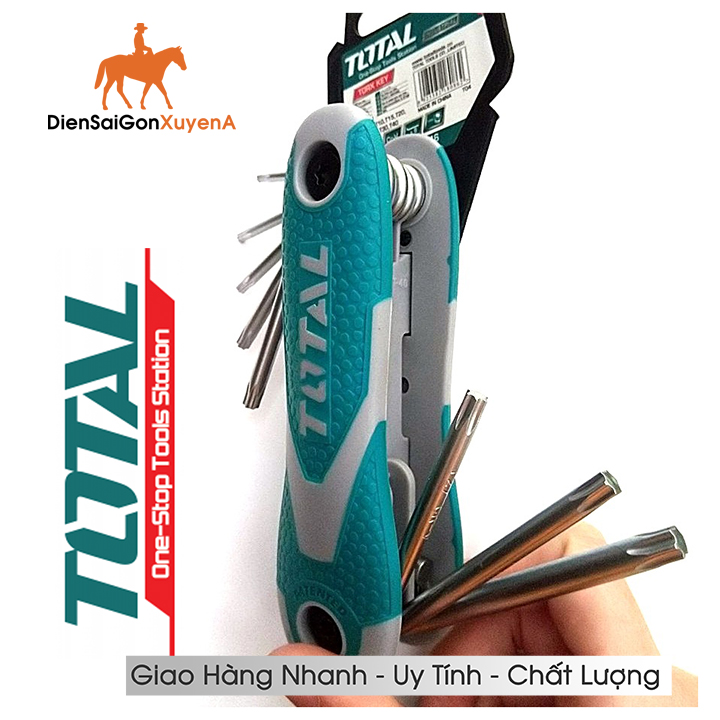Bộ 8 lục giác xếp, lục giác xếp đầu sao đầu bông total tht1061846 tht1061826