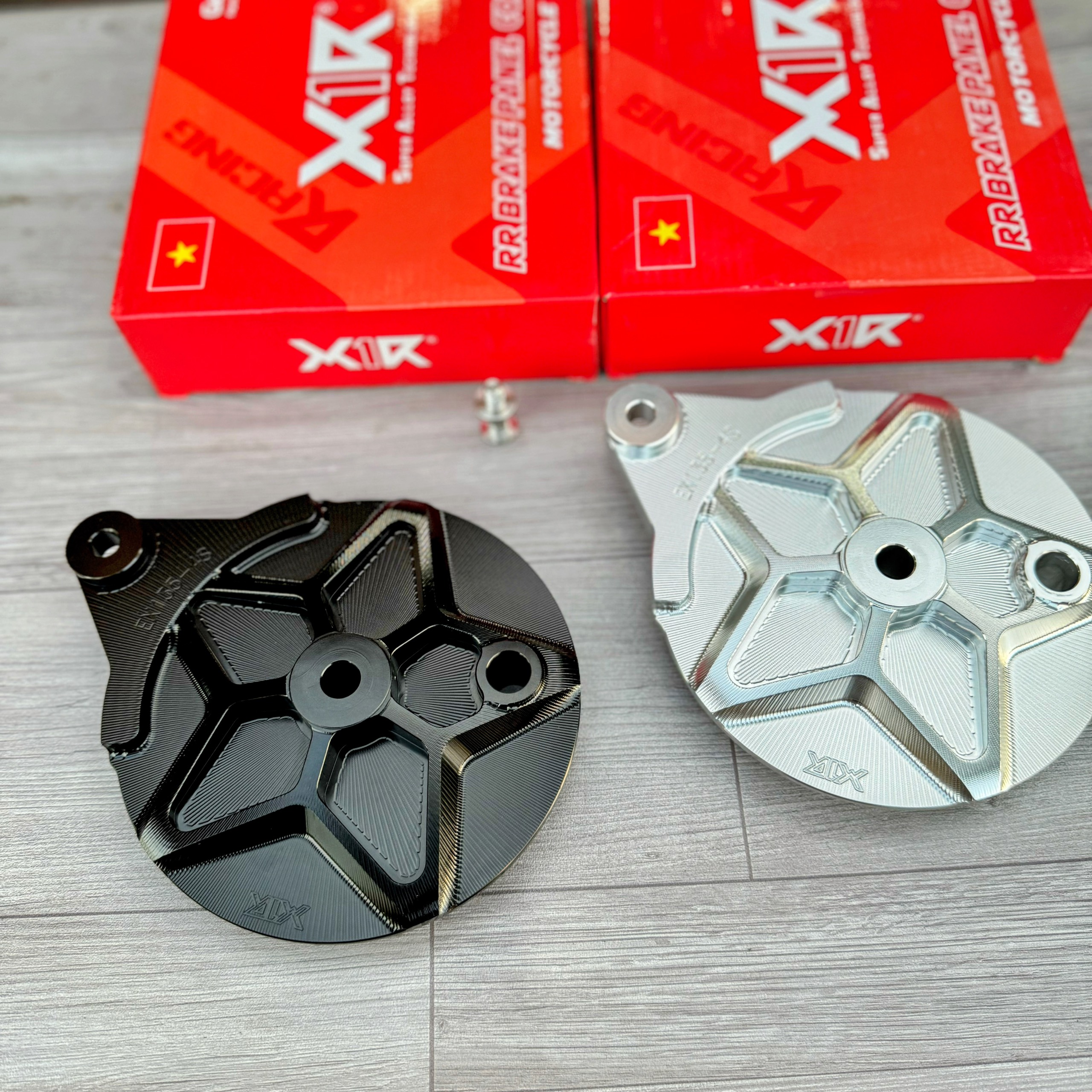 Má đùm x1r nhôm 7075 cnc exciter 135 - sirius chính hãng cnc