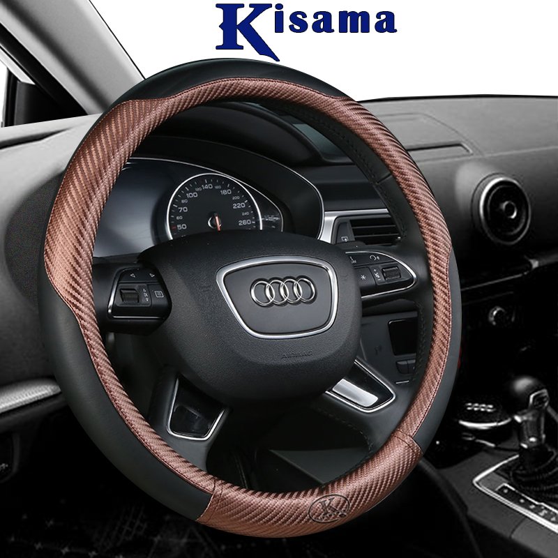 Bọc vô lăng KISAMA CB01, hàng chính hãng, phù hợp mọi dòng xe, bảo hành 12 tháng